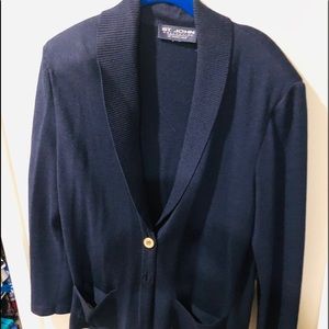 Navy Blue ST John Jacket